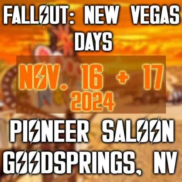 Fallout New Vegas Festival 2024 Post Apocalyptic Events   Fallout New Vegas Goodsprings Pioneer Saloon 2024 600x600 