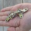 Giant Firemans Clasp Outward Facing Nickel Hand