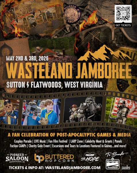 Wasteland Jamboree Fallout Fan Celebration West Virginia 2026