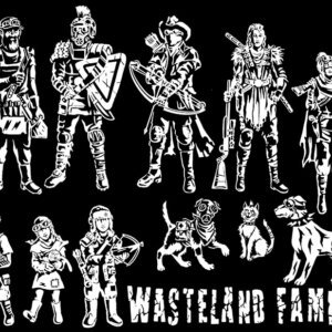 Wasteland Family Back Window Decal Set